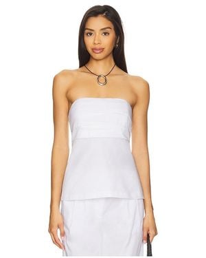Joe's Jeans Lara Strapless Top - White