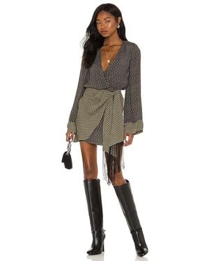 House of Harlow 1960 X Revolve Giovanna Mini Dress - Green