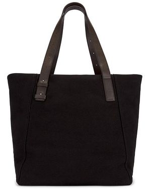 Vince Extra Large Canvas Tote - Black