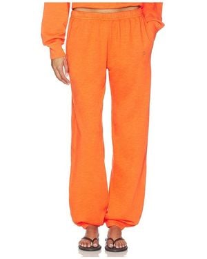 ÉTERNE Boyfriend Pocket Sweatpant - Orange