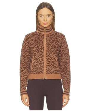 The Upside Malawi Margot Knit Jacket - Brown