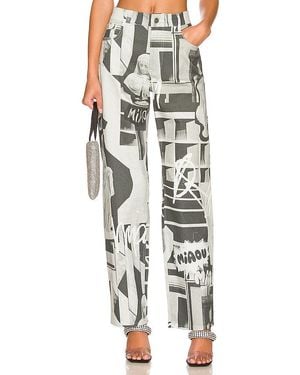 Miaou Pantalones Fargo En Color Gris Talla (También En Xl)