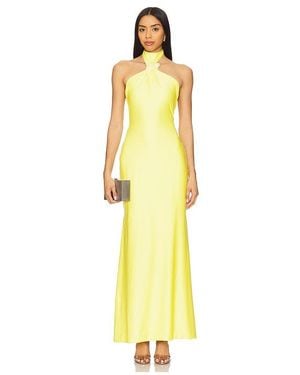 Mariandree Gaitan Daria Dress - Yellow