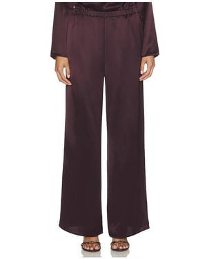 Line & Dot Pantalón Petrea En Color Burgundy Talla (También En S, Xs, M) - Morado