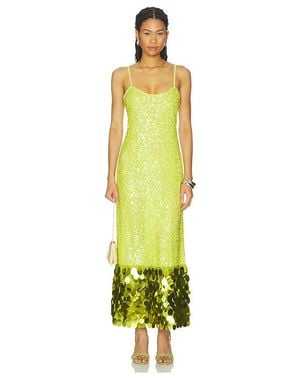 Simon Miller Imogen Sequin Midi Dress - White