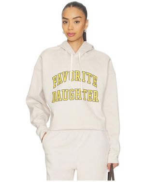 FAVORITE DAUGHTER Hoodie The Collegiate - Natur