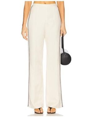 Shona Joy Billie Contrast Pant - White
