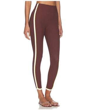 The Upside Legging Midi De 25 Pulgadas Rhythm En Color Marrón Talla (También En Xs, S, M) - Rojo