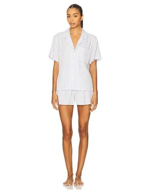 Homebodii Adeline Short Pj Set - White
