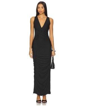 SNDY'S Elodie Maxi Dress - Black