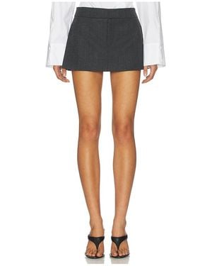 Alexander Wang Tailored Mini Skort - Black