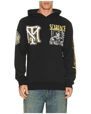Reason Scarface Mpr Varsity Hoodie - Black