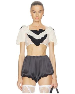 Aniye Records Oberteil Ruth Heart - Mehrfarbig