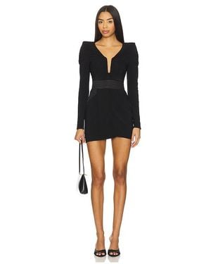 Zhivago Bloom Mini Dress - Black