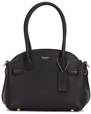 COACH Soft Empire Carryall 21 Bag - Black