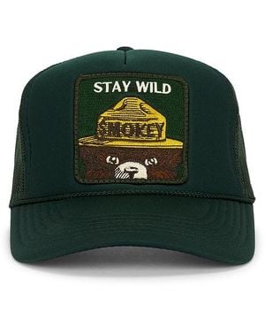 Friday Feelin Stay Wild Hat - Green