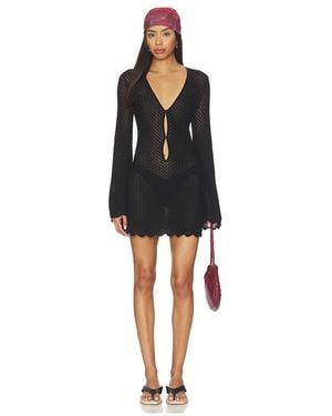 THE GARMENT Tanzania Short Dress - Black