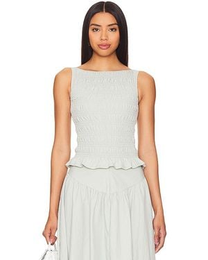 Peachy Den Deba Top - White