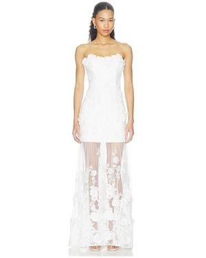 Elliatt Vestido Largo Lorina En Color Blanco Talla (También En M, S, Xs)