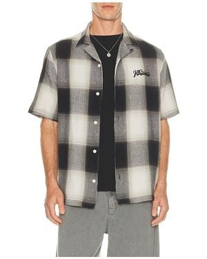 AllSaints Hemd Fade - Schwarz