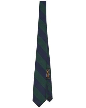 Beams Plus Ivy Tie Regimental Stripe - Blue