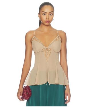 Camila Coelho Odete Top - Gray