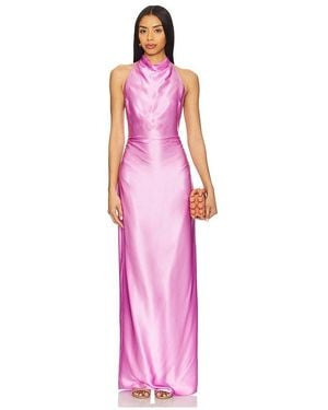 Amanda Uprichard Marcine Maxi Dress - Pink