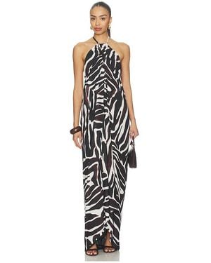 superdown Jaslynn Halter Maxi Dress - White