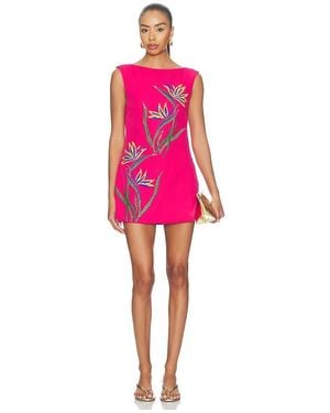 YELLOW THE LABEL Bird Of Paradise Dress - Pink