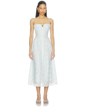 Astr Aubrey Dress - White
