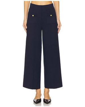 L'Agence Madrid ワイドレッグパンツ - ブルー