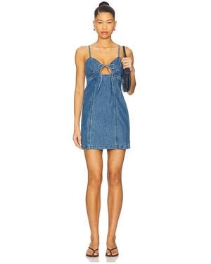 Blank NYC Denim Mini Dress - Blue