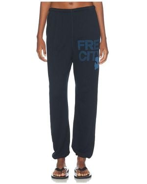 Freecity Superfluff Lux Og Sweatpant - Blue