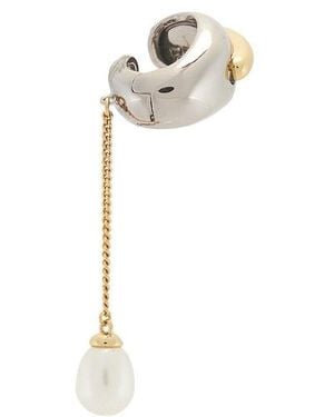 DEMARSON Zara Ear Cuff - White