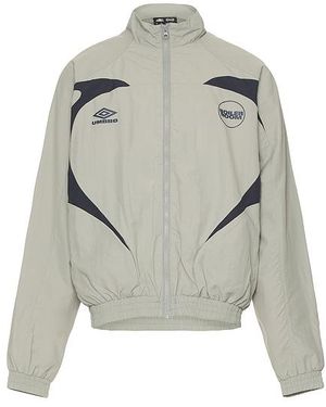 BOILER ROOM Shell Track Jacket - Grey