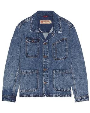 Iron & Resin Kettle Denim Jacket - Blue