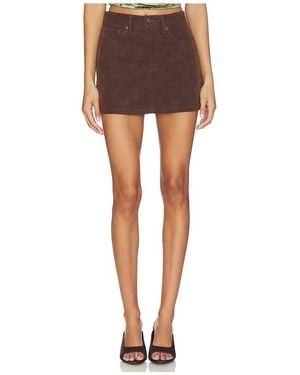 GOOD AMERICAN Falda Better Than En Color Chocolate Talla (También En 4, 6, 8, 10, 14) - Multicolor
