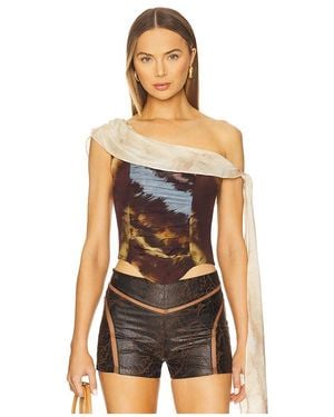 Kim Shui Jake Silk Top - ブラック