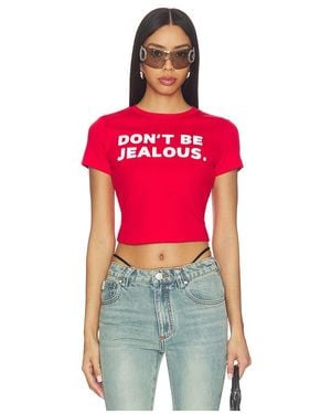Markgong Jealous Baby T Shirt - Red