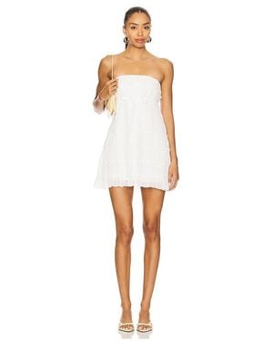 MORE TO COME Jess Mini Dress - White