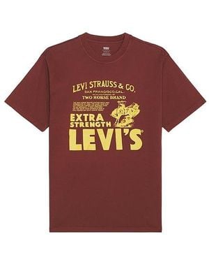 Levi's Vintage Fit グラフィックTシャツ - レッド
