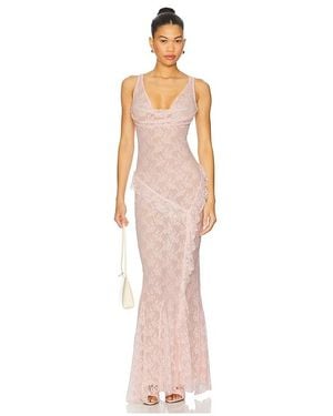 MAJORELLE Camille Gown - White