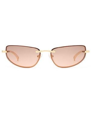 Le Specs Lunettes De Soleil Bubbles En - Métallisé
