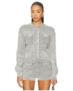 MAJORELLE Cardigan Estelle. Größe Also - Grau