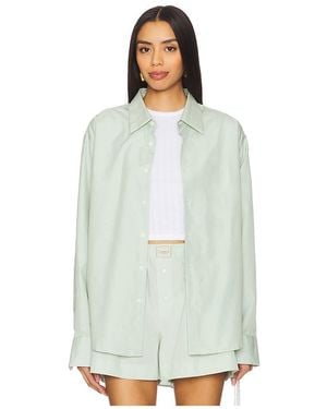 Comme Si Camisa En Color Hierbabuena Talla En - Blanco