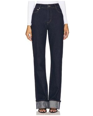 SER.O.YA Ashton High Rise Slim Flare Jeans - Blue