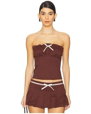 Amelie Teje Bustier Pamela - Rot