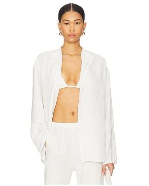 Tularosa Pheby Button Down Shirt - White
