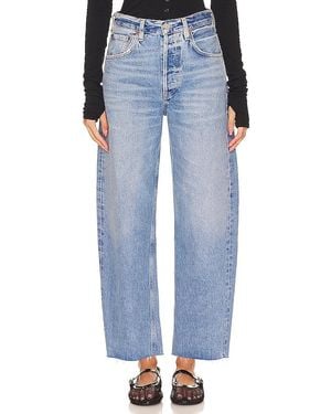 Citizens of Humanity Ayla Undone Hem Crop - Blue