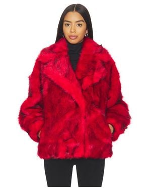 Jakke Mantel Rita - Rot